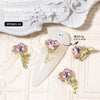 10pcs 3D Nail Art Decoration Magical Wand Hearts Nail Charms | SP0483-02 Nail Charm