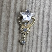 10pcs Moon Nail Charms | Nail Art Decorations Nail Charm