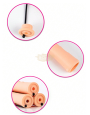 10pcs No Heat Hair Perm Rods With Elastic Rubber Band | 2*8.3cm Hair Rollers