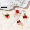 10pcs 3D Nail Art Decoration Magical Wand Hearts Nail Charms | SP0483-01 Nail Charm
