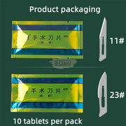 10pcs Replacement Blade No.11 for Scalpel Knife Dermaplaning