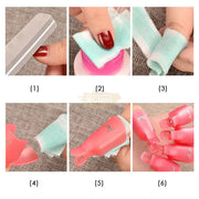 10pcs Reusable Gel Polish Remover Soak Off Clips Nail Art Tool