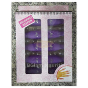 10pcs Reusable Gel Polish Remover Soak Off Clips Purple Nail Art Tool