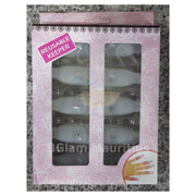 10pcs Reusable Gel Polish Remover Soak Off Clips White Nail Art Tool