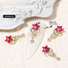 10pcs 3D Nail Art Decoration Magical Wand Hearts Nail Charms | SP0483-01 Nail Charm