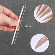 Cuticle Wood Pusher (Orange Wood Stick) | 11.4 cm