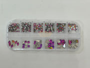 12 Grid Flatback Rhinestones SP0476-12 Nail Art Tool