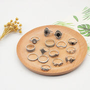 15pcs Bohemian Ring Set Fashion Jewelry