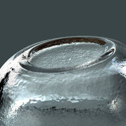 Tear Drop Clear Glass Bowl