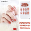 Press On Nails | F785 - 17 (24x Nails, 24x Jelly Tabs, & 1x Mini Nail File)