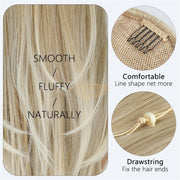 1B Multi-Layered Ponytail Extension | Clip-In Drawstring Ponytail Extensions