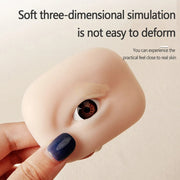 1pc 5D Soft Silicone Makeup Practice Training Eye | Lash Brow & Microblading Lash Extension Accessories