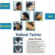 1pc Curly Hair Perm Sponge Glove | Right Hand | Natural Curl & Twist Tool Hair Curling Tool