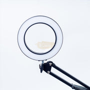 2-in-1 Design LED Magnifying Desk Lamp 160mm (3 lighting modes)