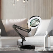 2-in-1 Design LED Magnifying Desk Lamp 160mm (3 lighting modes)