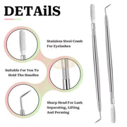 2-in-1 Eyelash Perm Lifting & Separator Tool Lash Extension Accessories