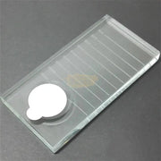 2-in-1 Glass Adhesive Palette Holder with Glue Groove for Eyelash Extension Lash Extension Accessories