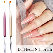 2-in-1 Nail Art Brush Pen with Spatula Nail Art Brush