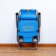 2-in-1 Outdoor Foldable Recliner Chair with Headrest 178*60*79cm Outdoor Chair