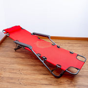 2-in-1 Outdoor Foldable Recliner Chair with Headrest 178*60*79cm Outdoor Chair