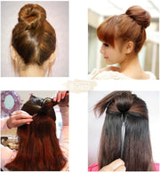 2 pcs Set Hair Braiding Tool & Pony Tail Maker Hair Bands