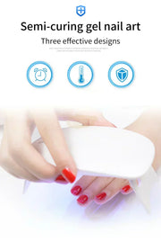 20 pcs Semi-Cured Gel Nail Strips | BSS-0062 Gel Nail Wraps