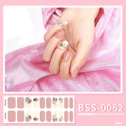 20 pcs Semi-Cured Gel Nail Strips | BSS-0062 Gel Nail Wraps