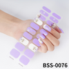 20 pcs Semi-Cured Gel Nail Strips | BSS-0076 Gel Nail Wraps
