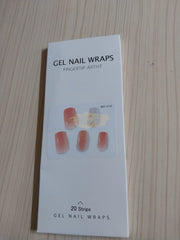 20 pcs Semi-Cured Gel Nail Strips | BSS-0134 Gel Nail Wraps