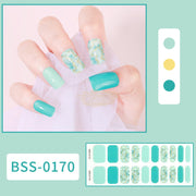 20 pcs Semi-Cured Gel Nail Strips | BSS-0170 Gel Nail Wraps