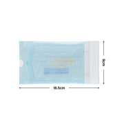 200 pcs Self-Sealing Sterilization Pouches 90*165 mm (3 1/2’’ * 6 1/2’’) Sterilization Pouch