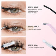 200pcs 40D Lash Cluster Extension Kit | DIY Lashes Lash Cluster Kit