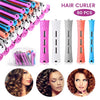 60pcs No Heat Hair Perm Rods With Elastic Rubber Band Set | 5 Sizes