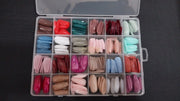 24-Color Nail Tips | Full Cover Coffin | 576 pcs (24*24) Nail Tips