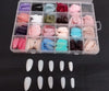 24-Color Nail Tips | Full Cover Stiletto | 576 pcs (24*24) Nail Tips