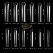 240 Purple Box Soft Gel Tips Extra Long Full Cover Soft Gel Tips