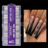 240 Purple Box Soft Gel Tips Extra Long Full Cover Soft Gel Tips