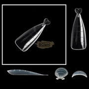 240pcs PolyGel Dual Forms | Full Cover | Stiletto Polygel Forms