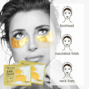 24K Gold Collagen Hyaluronic Acid Eye Mask | 10 pieces Eye Mask