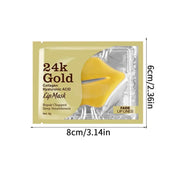 24K Gold Collagen Hyaluronic Acid Lip Mask 1 Lip Mask