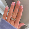 24pcs French Tip White Press-On Nails | Full Cover Press‑On Nails