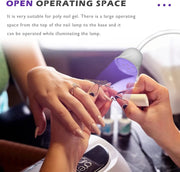 24W UV LED Nail Lamp | White UV Lamp
