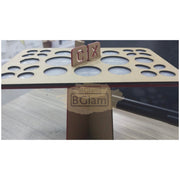 26 Holes Make Up Brush Drying Rack Organizer Salon Furniture