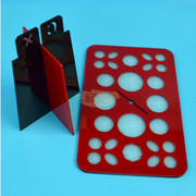 26 Holes Make Up Brush Drying Rack Organizer Salon Furniture