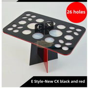 26 Holes Make Up Brush Drying Rack Organizer Salon Furniture