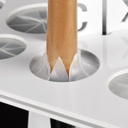 26 Holes Make Up Brush Drying Rack Organizer Salon Furniture