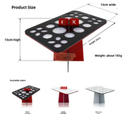 26 Holes Make Up Brush Drying Rack Organizer Salon Furniture
