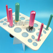 26 Holes Make Up Brush Drying Rack Organizer Salon Furniture