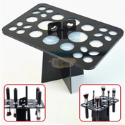 26 Holes Make Up Brush Drying Rack Organizer Salon Furniture
