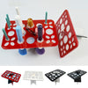 26 Holes Make Up Brush Drying Rack Organizer Salon Furniture